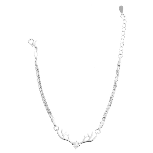 Pulsera de San Valentín con estilo para mujer, decoración de mano, regalo de cumpleaños, joyería de moda para mujer, color blanco
