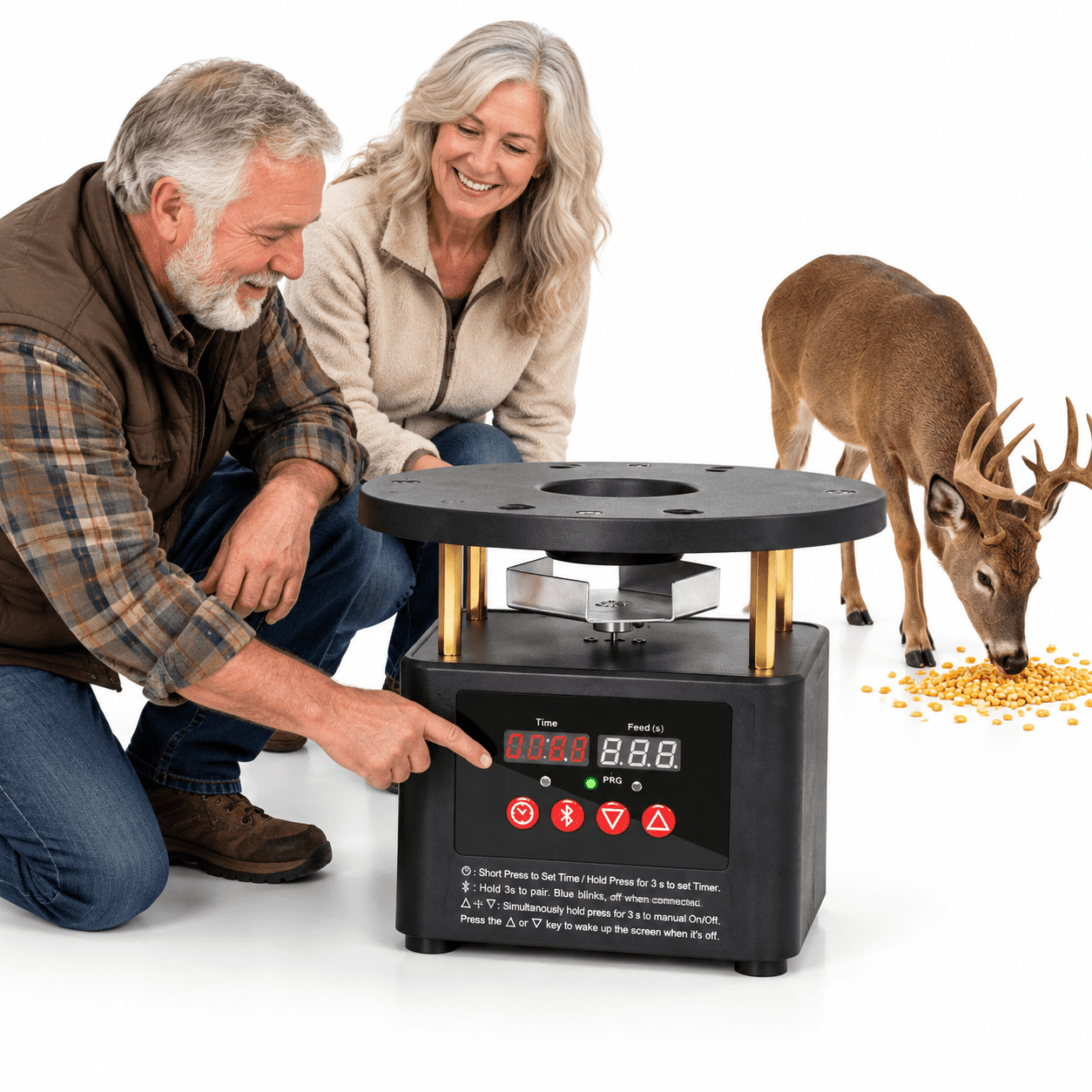 Deer Feeder Timer App Control