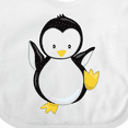 thumbnail image 4 of Inktastic Penguin Boys or Girls Baby Bib, 4 of 4