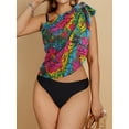 thumbnail image 4 of Bsubseach Fashion Women Sarong Swimsuit Coverups Short Bikini Wraps Sheer Pareo Beach Bathing Suit Cover Up Summer Outfits, 4 of 6