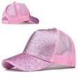 thumbnail image 3 of Windfall Women Summer Baseball Cap Anti UV Mesh Ponytail Hat Adjustable Outdoor Sports, 3 of 7