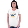 thumbnail image 4 of US Navy Anchor Logo Honor Courage Women's T Shirt Ladies Tee Brisco Brands L, 4 of 5