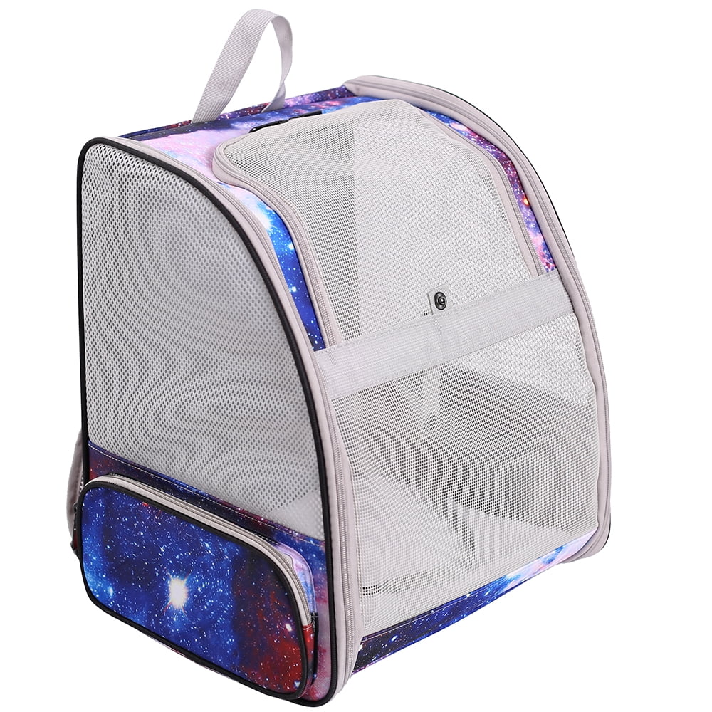 Pet Backpack Carrier for Cat and Small Puppy, Breathable Full Ventilation Backpack for Cat and Small Dog, Airline Approved Cat Travel Bag