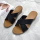 thumbnail image 1 of Nuevas sandalias de corrección de dedo gordo del pie de verano para mujer, zapatos de cuña de plataforma con chanclas, calzado informal de moda con correa cruzada para mujer de talla grande 37 Gao Jinjia LED, 1 of 2