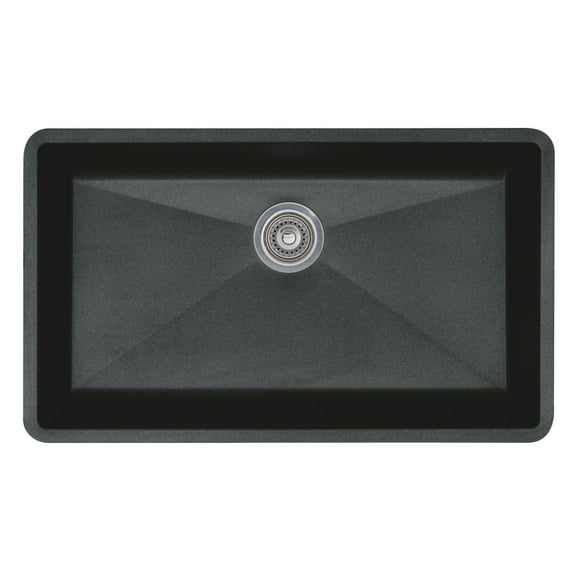 BLANCO PRECIS Super Single Undermount - Anthracite