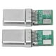 thumbnail image 2 of Placa de ruptura de enchufe macho tipo C, 2 piezas USB C Breakout USB C Breakout Tipo C Conector de enchufe macho Rendimiento empaquetado con energía, 2 of 9