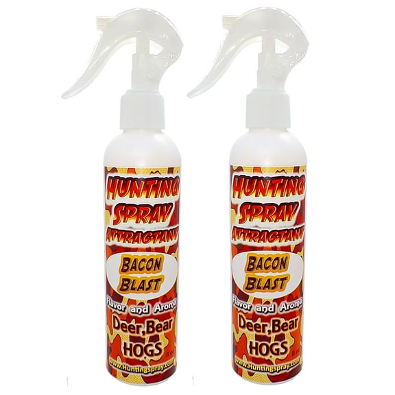 Hunting Attractant Spray Bacon Blast 2 Bottle Deal