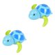 thumbnail image 3 of Ounissouiy Linda tortuga Animal de dibujos animados, juguete de agua clásico para bebé, tortuga de natación infantil, cadena enrollada, Type2 NO2, 3 of 6