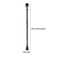 thumbnail image 4 of McKesson Walking Canes - Pink Aluminum, Offset Handle Mobility Aid for Women, 1 Ct, 4 of 5