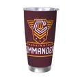 thumbnail image 1 of Taza térmica duradera de acero inoxidable 304 con tema del equipo de fútbol de Commanders con tapa y pajita Taza térmica de acero inoxidable de 20 oz Taza para automóvil Adecuada para bebidas frías y, 1 of 8