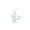 P, variant on Tinkerbell Women's Sterling Silver Initial Pendant Necklace, 18" Chain