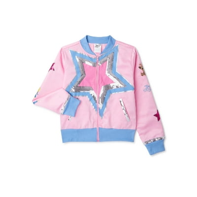 Jojo blue sequin jacket top