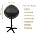 thumbnail image 2 of Round Grill Cover Waterproof Grill Protection Cover Rainproof Dustproof Sunscreen Cover, 2 of 3
