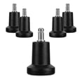 thumbnail image 1 of Bells For Office Chair - Set Of 5 Replacement Tips For Chair Casters 10/22 Mm - Fixed And Silent Seat Leg For Hard Floors, 1 of 5