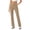 Khaki, variant on Zedker Ease Workout Leggings for Womens No Front Seam Straight Leggings 29"/ 31.5"/ 33"/ 35" High Waist Buttery Yoga Pants with Pockets Dark Gray L