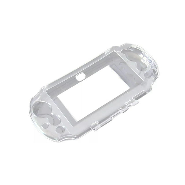 Coque de Protection Rigide Transparente pour PS Vita 2000 - Étui en Cristal avec Accès Complet aux Ports et Boutons