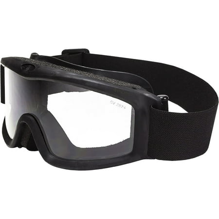 

Global Vision Ballistech 3 Soft-Padded Antifog Safety Goggles Z87.1 & Military-Grade Black Frame w/ One-Piece Clear Lens