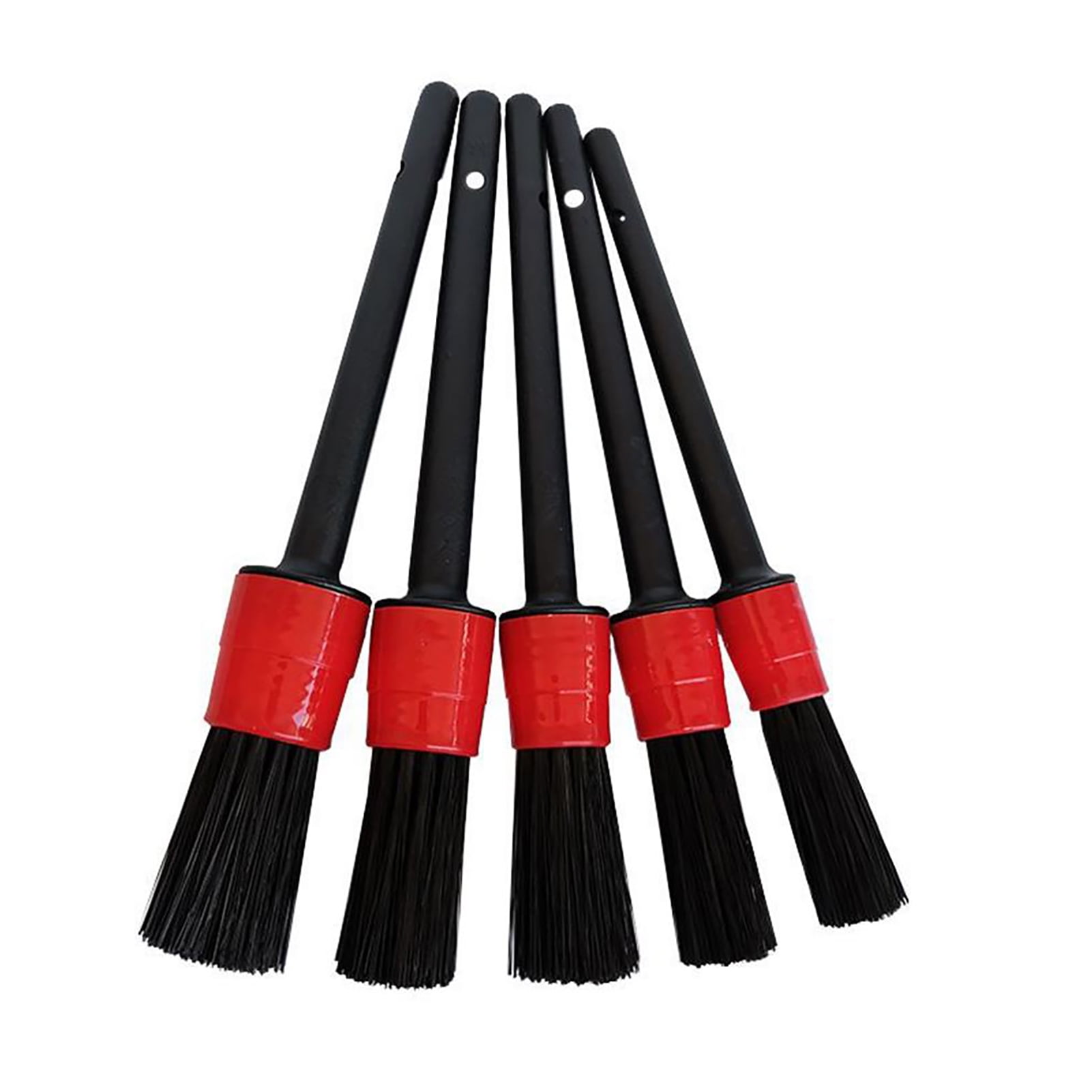 ikayaa 9 Pcs Car Cleaner Brush Set Including Premium Detail Brush, Wire