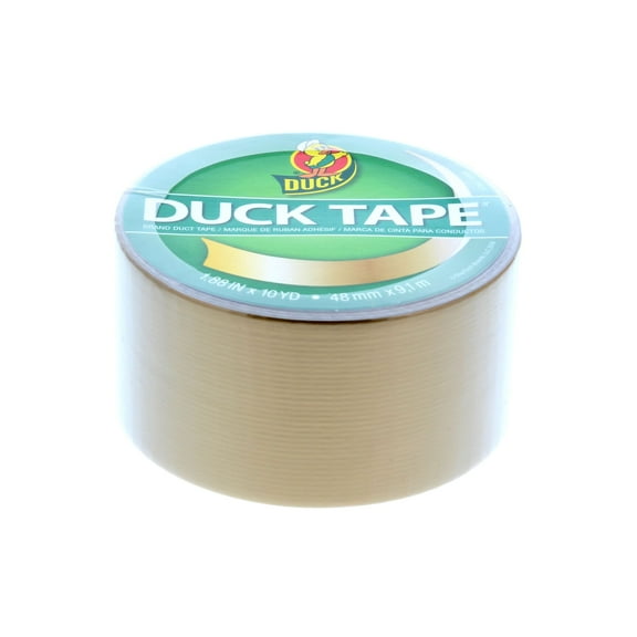 Duck Tape Solid Color Duck Tape, 1.88 in x 10 yds., Gold
