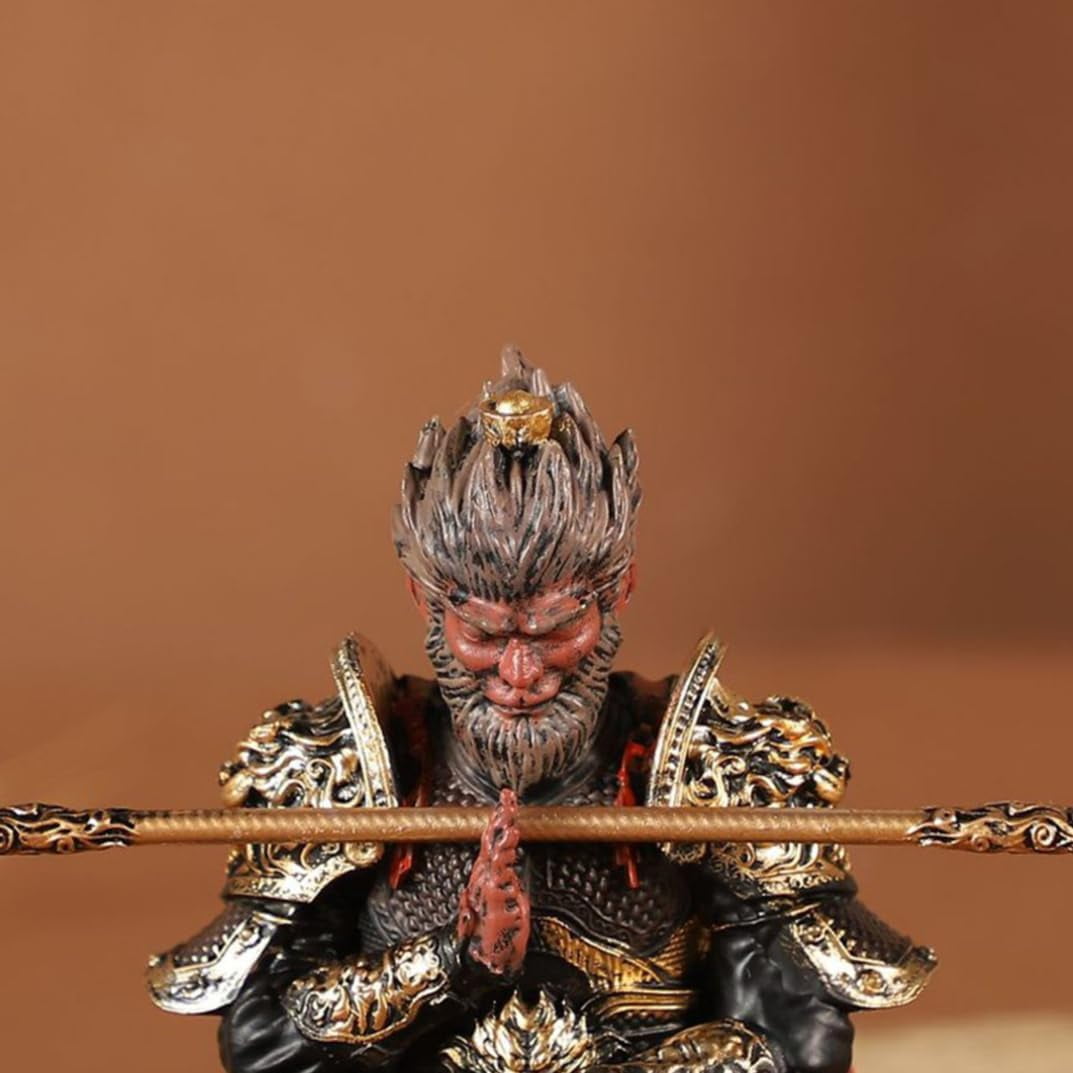 New Monkey King (Copper Ver) Character Anime Model Statue Action Figures Desktop Ornament Popular Decorations Fan Souvenirs Creative Gift Collectable