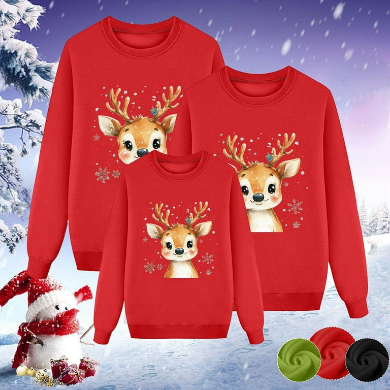 Christmas Family Pajamas Matching Sets Cotton Cozy Christmas