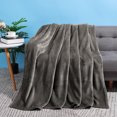 thumbnail image 2 of Unique Bargains Flannel Fleece Throw Twin Queen King Blanket Soft Sofa Blankets Fuzzy Plush Lightweight Blanket for Couch Sofa Traveling, 2 of 10