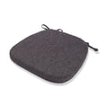 thumbnail image 2 of Almohadillas para silla Matsuzay cojín de asiento Antideslizante Negro gris 43x41x35cm, 2 of 6
