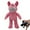A1#(Pink-1PC,11.8inch), variant on Guaranteed Indestructible Dog Toy, Dura Bear Indestructible Dog Toy, Unbreakable Bear, Unbreaka Bear, Unbreakable Dog Toys, Aggressive Chewers Indestructible Stuffed Plush Dog Squeaky Toy