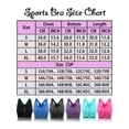 thumbnail image 3 of LELINTA Women's Zip Front Racerback Sports Bra High Impact Workout Gym Activewear Yoga Bra Five Color, 3 of 8