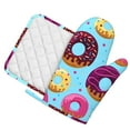 thumbnail image 2 of Disketp Donuts Oven Mitts And Potholders Bbq Gloves-Oven Mitts And Pot Holders With Recycled Infill Silicone Non-Slip Cooking Gloves For Cooking Baking Grilling, 2 of 9