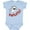 AE-Light Blue, variant on Inktastic Fintastic Cute Shark Boys or Girls Baby Bodysuit