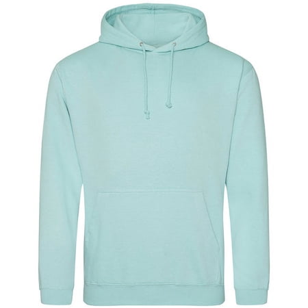 Men s Midweight College Hooded Sweatshirt - PEPPERMINT - S