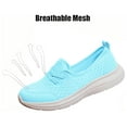 thumbnail image 6 of Daznico Mesh Shoes for Women - Women's Breathable Low Top Comfort Walking Shoes Stylish Ventilated and Non Sweaty Flat Soles for Daily Wear,Size 6.5, 6 of 8