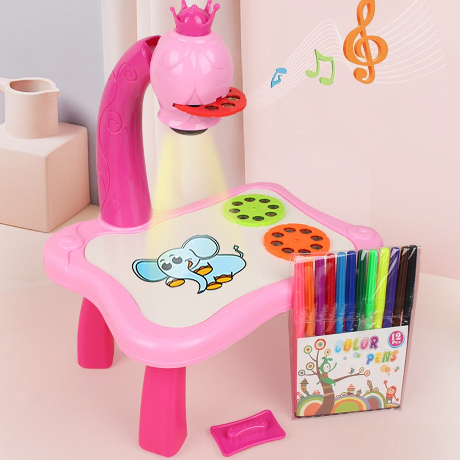 Kids Drawing Board Art Set Toys for Girls Ages 5-12 - Art Supplies Kits with Sketchbook, Crafts for 5 6 7 8 9 Year Old Girls, Birthday Gift for Artistic Children
