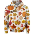 thumbnail image 3 of Sudadera con capucha para hombre del Día de Acción de Gracias Sudadera con capucha de hoja de arce Sudadera con capucha para hombre Sudadera con capucha de calabaza Pavo Ropa para hombre duradera y as, 3 of 4