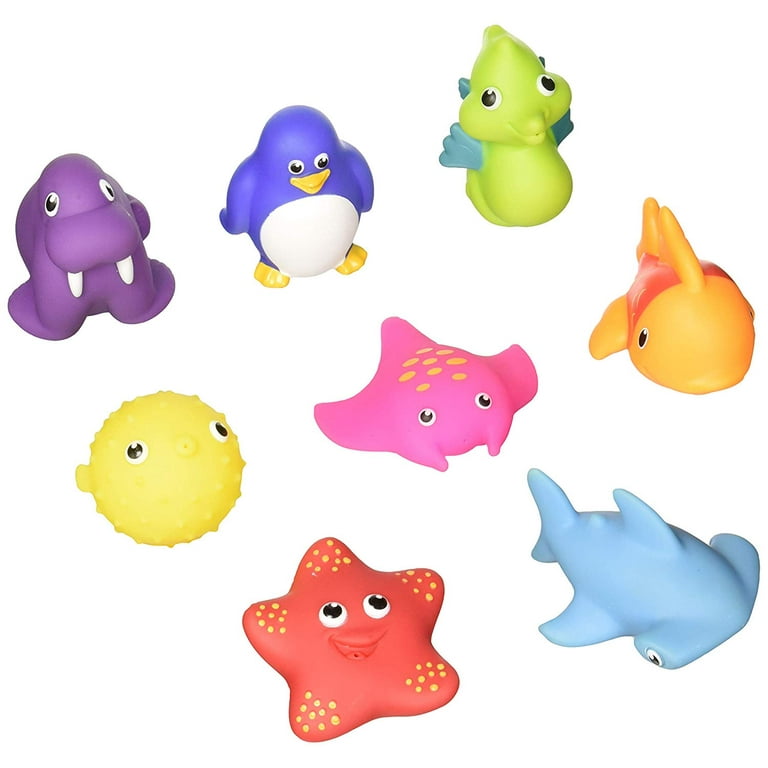 Munchkin Lake Squirts Bath Toy, 8 Pack