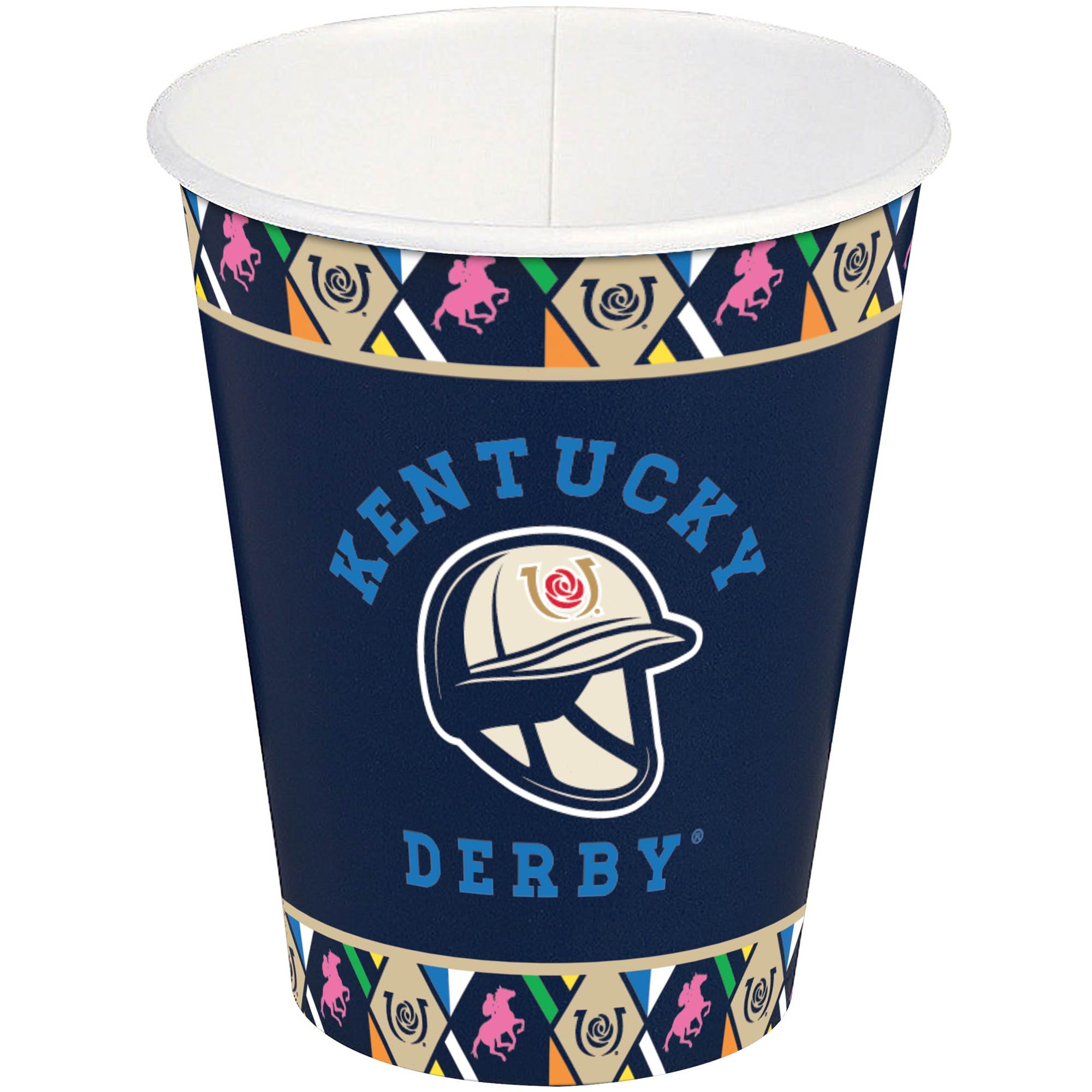 Kentucky Derby 7'' Paper Plates 8-Pack