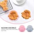 thumbnail image 4 of IDEANATEGRATE 2Pcs Penguin Shape Silicone Dessert Molds for Baking Microwave Safe Kitchen Tools for Baking, 4 of 10