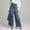 Sky Blue, variant on BILIKEYU Women's Jeans Denim Pants Retro Jeans Irregular Splicing Jeans Flare Jeans Streetwear, Beige