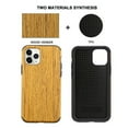 thumbnail image 3 of Apple iPhone 11 PRO Phone Case Non Slip Soft Wood Slim Bumper Hybrid Scratch Resistant Grip Ultra Light TPU Snap Back Cover with Rubber Corner [Yellow TimberWood] Case for Apple iPhone 11 Pro / 5.8", 3 of 6