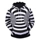 thumbnail image 1 of Graffiti Stripe 3D Graphic Print Mujeres Hombres Sudadera con capucha Pullover Top SG Yuyangstore Sudadera con capucha 3D, 1 of 8