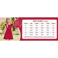 thumbnail image 2 of Arshiner Girl's Summer Dress Ruffle Sleeve Tiered Casual Party Dresses with Pockets, 2 of 6