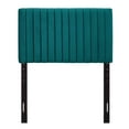thumbnail image 7 of Modway Keira Velvet Upholstered Twin Headboard in Teal, 7 of 7