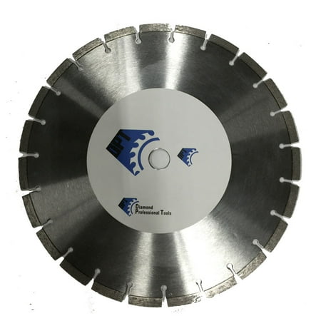 

5-Pack 14- Inch Laser Welded Diamond Saw Blade for Cutting of Most Cured Concrete Concrete Paving Stone and Construction Materials Segment Height: .335 Super Plus Quality