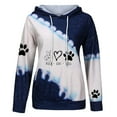 thumbnail image 4 of Essentials Hoodie for Women Long Sleeve Cute Dog Print Hooded Sweatshirt Fall Fashion Casual Pullover Tops 2025 Winter Clothes, 4 of 4