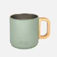 thumbnail image 1 of Linen Chest Café Culture Dolce Vita Double Walled Mug - Sage Green, 1 of 2