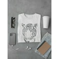 thumbnail image 3 of Sketch Of A Young Tiger T-Shirt Men -Image by Shutterstock, Male Small, 3 of 4