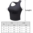 thumbnail image 2 of XINQIHANG 4 Pieces Women's Crop Tops Cotton Basic Tank Tops Racerback Sleeveless Sports Workout Crop Tank Tops, 2 of 7