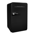 thumbnail image 4 of Magic Chef 3.2 cu. ft. Retro Mini Refrigerator in Black without Freezer in Black, 4 of 13