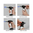 thumbnail image 2 of Torche en Métal Rechargeable pour Usage Domestique Cuisine Portable Flammes Réglable, 2 of 8